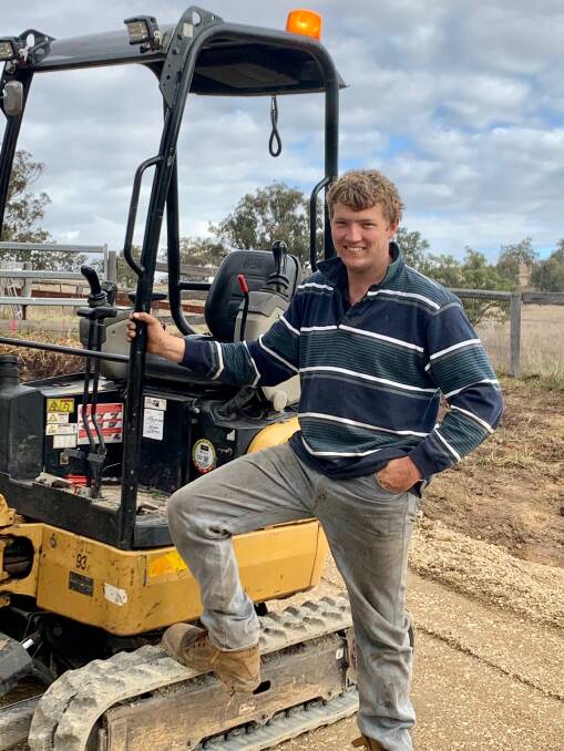 KEEN TO ACHIEVE: Eighteen year-old Cody Purvis has started his own business. 