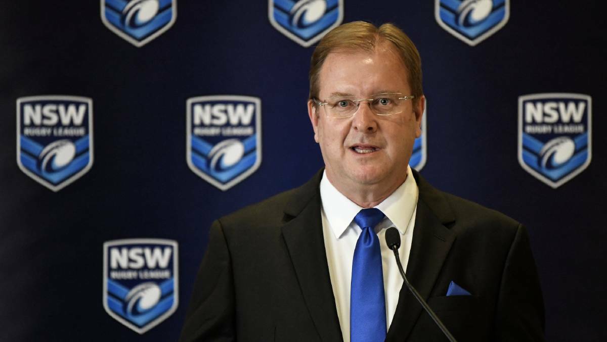 NSWRL chief executive Dave Trodden 