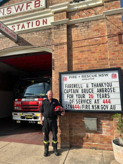 Thank-you for your leadership: Bruce Ambrose retires from Fire & Rescue