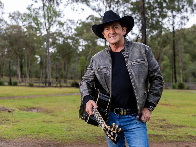 Country music singer and songwriter Lee Kernaghan is releasing a documentary, Boy from the Bush. (RUSSELL FREEMAN)