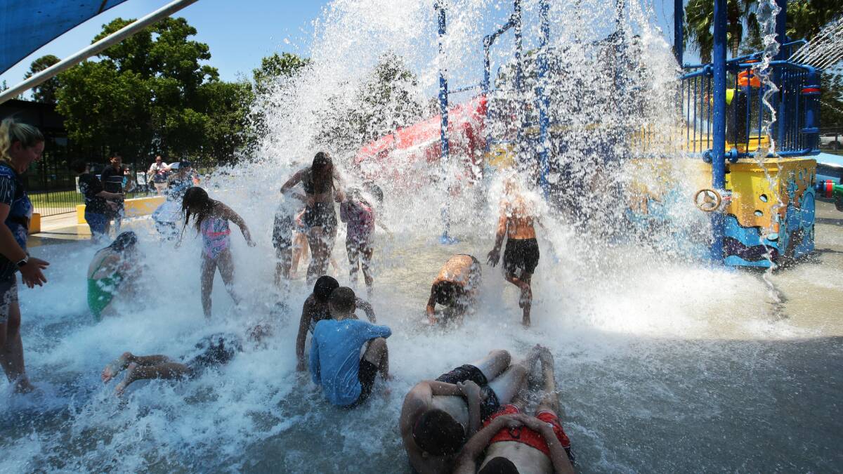 Cool off at Maitland Pool this Australia Day. Picture by Simone De Peak